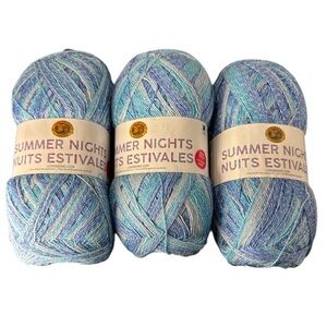 Lion Brand • Summer Nights Yarn • Cast Away Set of 3